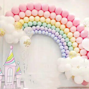 Birthday Festive Latex Balloons Decoration Arrangement
