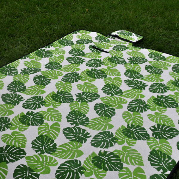 Outdoor Damp Proof Mat Waterproof Floor Mat Polyester Spring Outing Mat Thickened Picnic Mat Beach Mat Gift Mat - Image 6