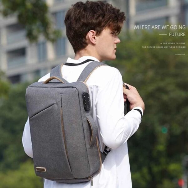 Backpack Men's Multi-function Travel Bag - Image 5