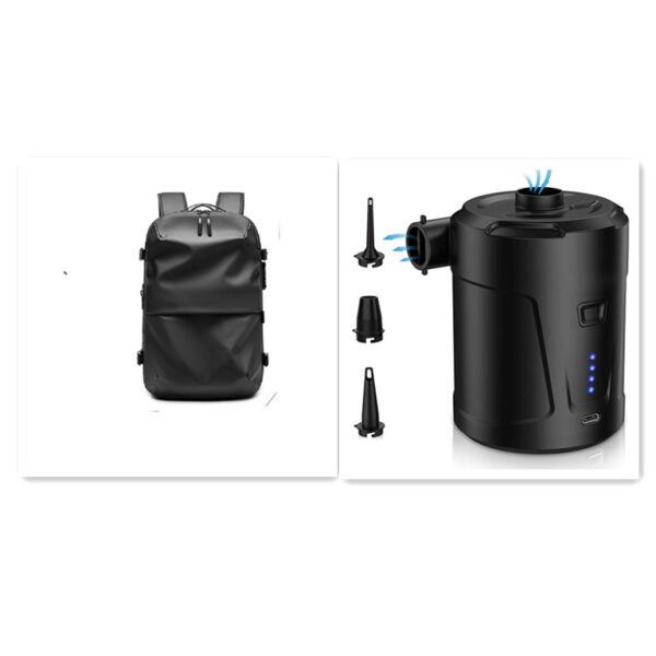 USB Charging Quick-Fill Electric Portable  3 Nozzles For Pool Floats Raft Toy - Image 9