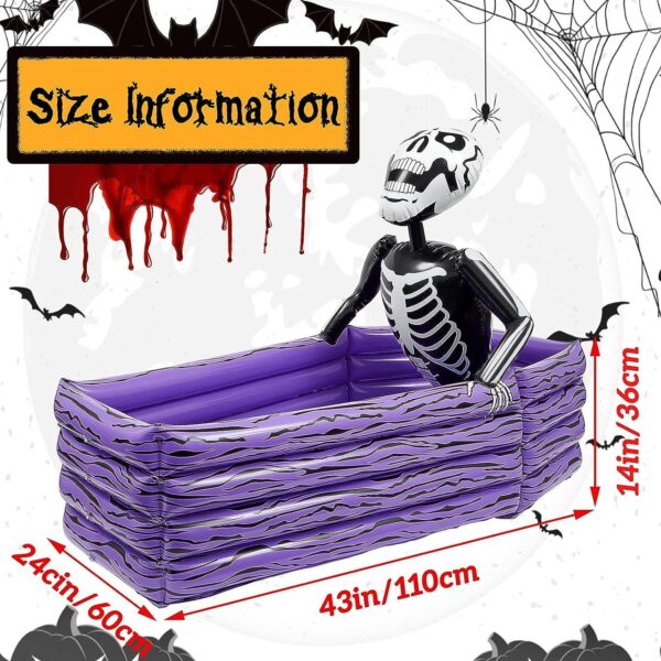 Drink Ice Bucket Purple Inflatable Swimming Pool Inflatable Toy Supplies - Image 4
