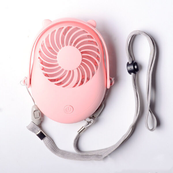 Neck Fan Portable Mini Usb 5V Cooler Rechargeable Outdoor Office Travel Handheld Silent Small Cooling Fans Portable Fan Hanging - Image 3