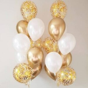 Latex Mix with Aluminum Film Balloons Birthday Party Decoration Balloons