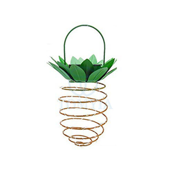 Outdoor Waterproof Garden Pineapple Solar Lights Path Lights Hanging Fairy Lights Solar Led Warm Fairy String Decor - Image 3