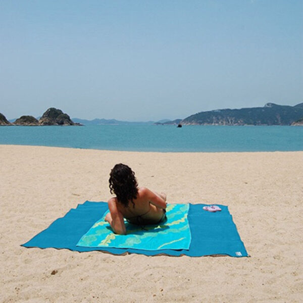 Beach Mat Leaking Sand Beach Mat Parent-Child Travel Self-Driving Tour Picnic Mat - Image 8
