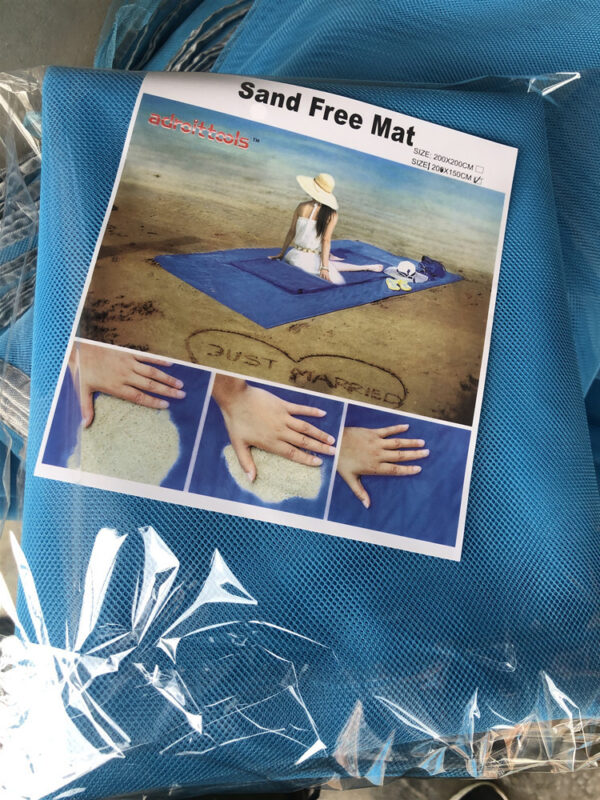 Beach Mat Leaking Sand Beach Mat Parent-Child Travel Self-Driving Tour Picnic Mat - Image 3