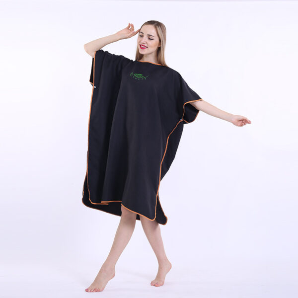 Microfiber Absorbent Cloak Can Wear Beach Towels - Image 8