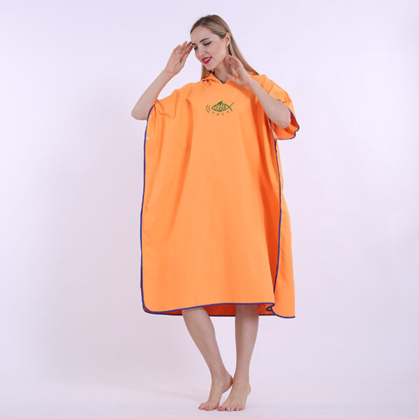 Microfiber Absorbent Cloak Can Wear Beach Towels - Image 10