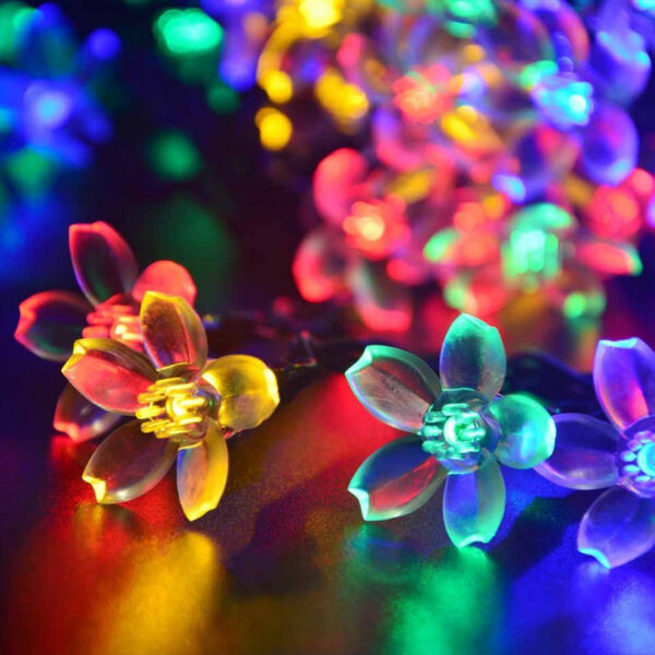 Solar Sakura Lights LED Waterproof String Lights - Image 5