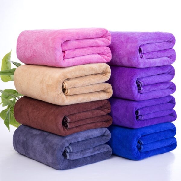 Microfiber Thickened Car Wash Cleaning Towel Beauty Salon Bath Towels - Image 6