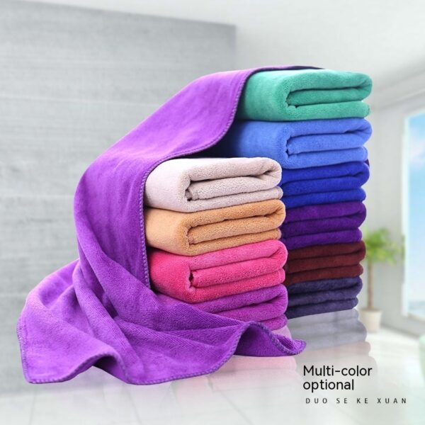 Microfiber Thickened Car Wash Cleaning Towel Beauty Salon Bath Towels - Image 8