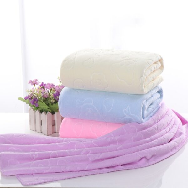 Microfiber Thickened Car Wash Cleaning Towel Beauty Salon Bath Towels - Image 3