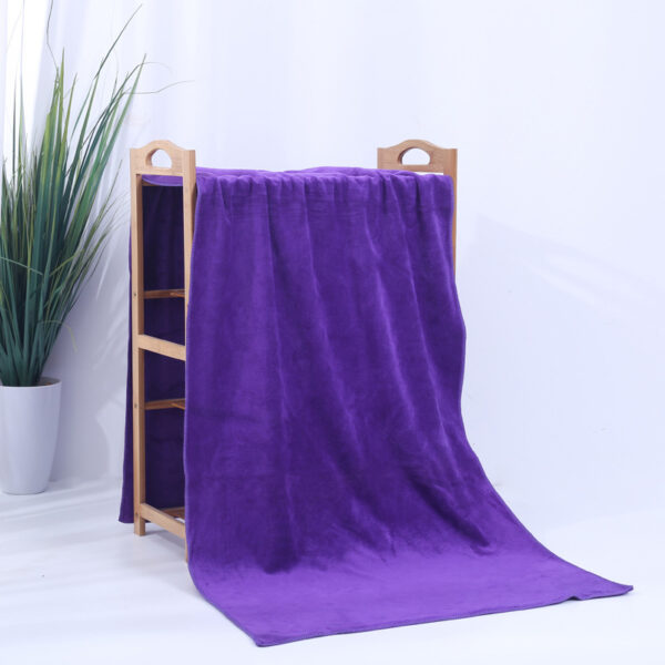 Microfiber Thickened Car Wash Cleaning Towel Beauty Salon Bath Towels - Image 2