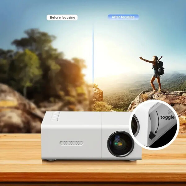 M100 Mini Projector Home Led Portable - Image 6