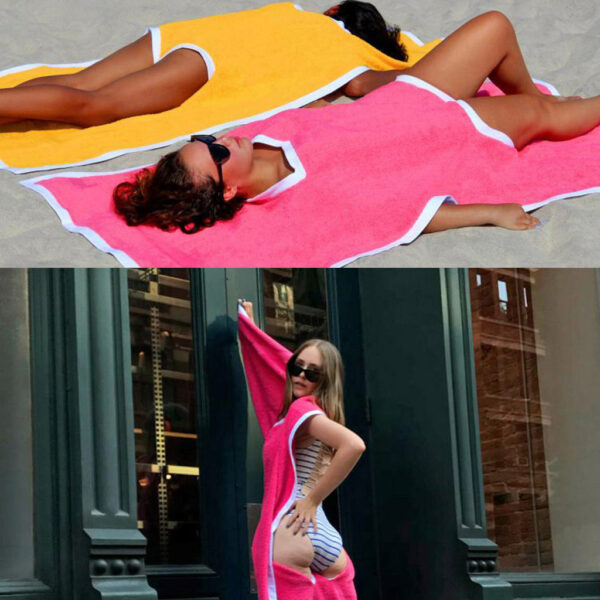 Beach towels can be worn - Image 2