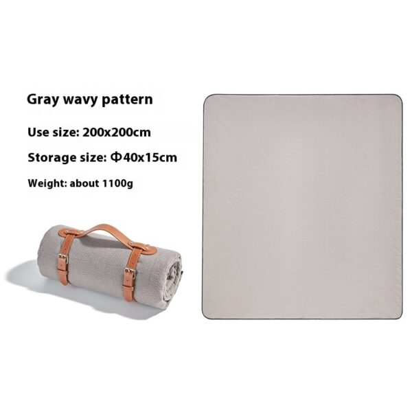 Printed Pattern Picnic Mat Outdoor Outing Picnic Waterproof Picnic Blanket Camping Mat Picnic Blanket - Image 9