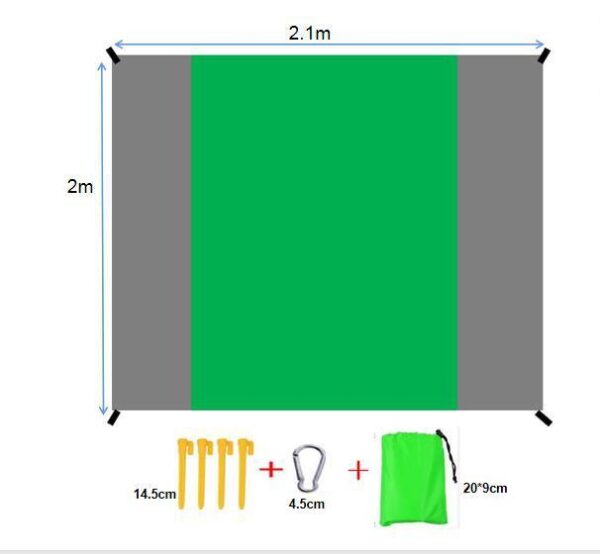Beach Mat Folding Waterproof Picnic Mat - Image 10