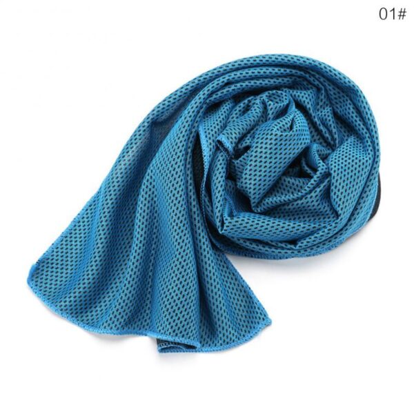 Sports Cooling Towels Cooling Towels, Cool Towel, Soft Breathable Chilly Towel, Microfiber Ice Cold Towel For Yoga, Golf, Gym, Camping, Running, Fitness, Workout & More Activities - Image 3