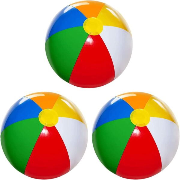 Beach Ball Inflatable Rainbow Toy Pool - Image 6