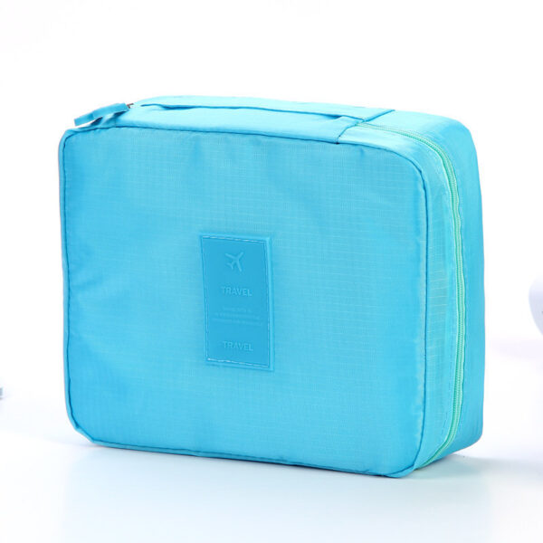 Portable Cosmetic Bag Waterproof Divider Multi-grid Pockets Toiletry Bags Travel Storage Handbags Women Make Up Bag - Image 9