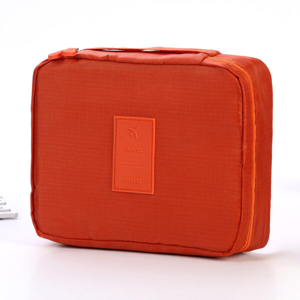 Portable Cosmetic Bag Waterproof Divider Multi-grid Pockets Toiletry Bags Travel Storage Handbags Women Make Up Bag - Image 8