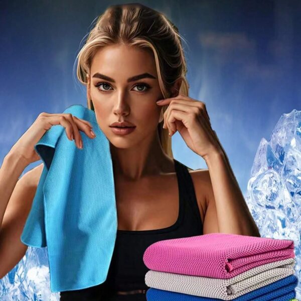 Sports Towel Physical Cooling Microfiber Instant Cool Ice Face Towels For Gym Swimming Yoga Running Cycling Quick Drying Towel - Image 6