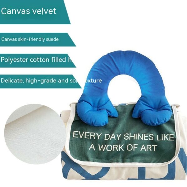 Foldable Picnic Mat Feeding Cotton Handle Moisture-proof - Image 2