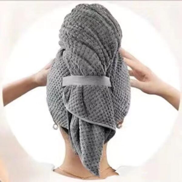 Hair-drying Cap Coral Fleece Quick-drying Thickening Hair Drying Towel - Image 2