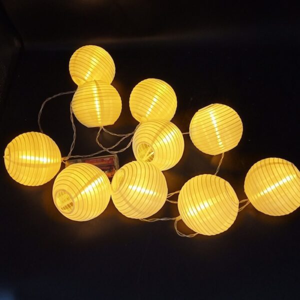 LED Solar Lantern Outdoor Garden Courtyard Decoration Colored String Lights - Image 2