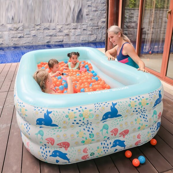Children's Inflatable Pool Baby Swimming Paddling Pool - Image 4