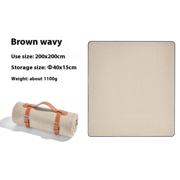 Printed Pattern Picnic Mat Outdoor Outing Picnic Waterproof Picnic Blanket Camping Mat Picnic Blanket - Image 3