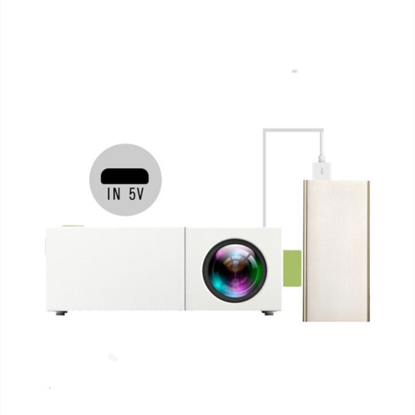 Hot YG310 Mini Projector Home HD LED - Image 4