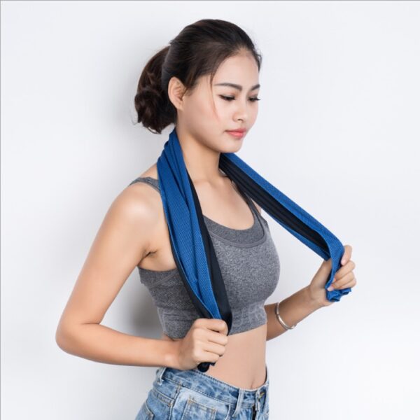 Sports Quick-Drying Cooling Towel Swimming Gym Travel Cycling Gym Club Yoga Sports Cold Feeling Sport Towels To Take Carry Hot - Image 2