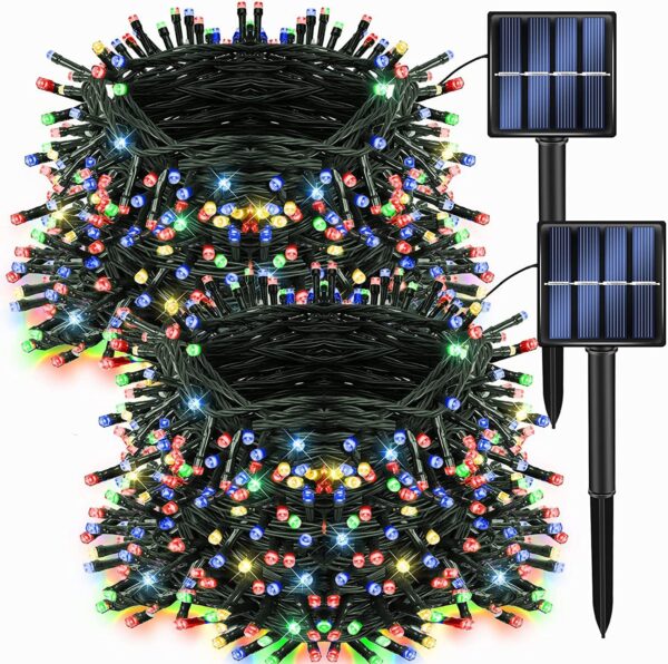 LED Christmas Atmosphere Outdoor Waterproof Solar-powered String Lights - Image 5