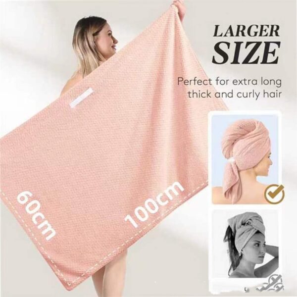Hair-drying Cap Coral Fleece Quick-drying Thickening Hair Drying Towel - Image 10