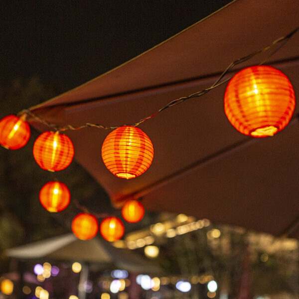 LED Solar Lantern Outdoor Garden Courtyard Decoration Colored String Lights - Image 3