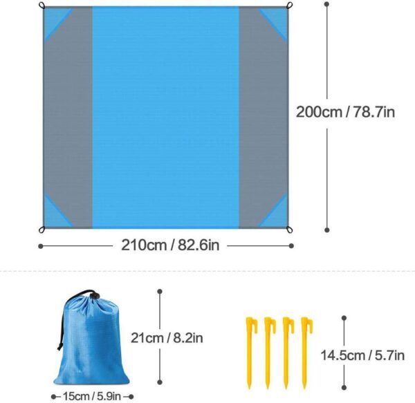 Beach Mat Folding Waterproof Picnic Mat - Image 8