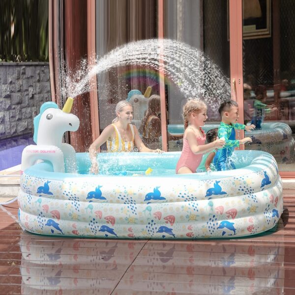 Children's Inflatable Pool Baby Swimming Paddling Pool - Image 7