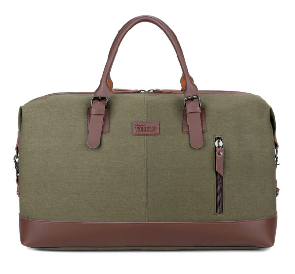 Canvas Travel Bag Men's Gym Bag Outdoor Luggage Bag - Image 2